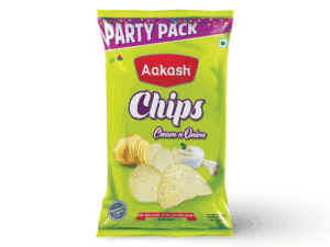 Aakash Chips Cream & Onion 130g